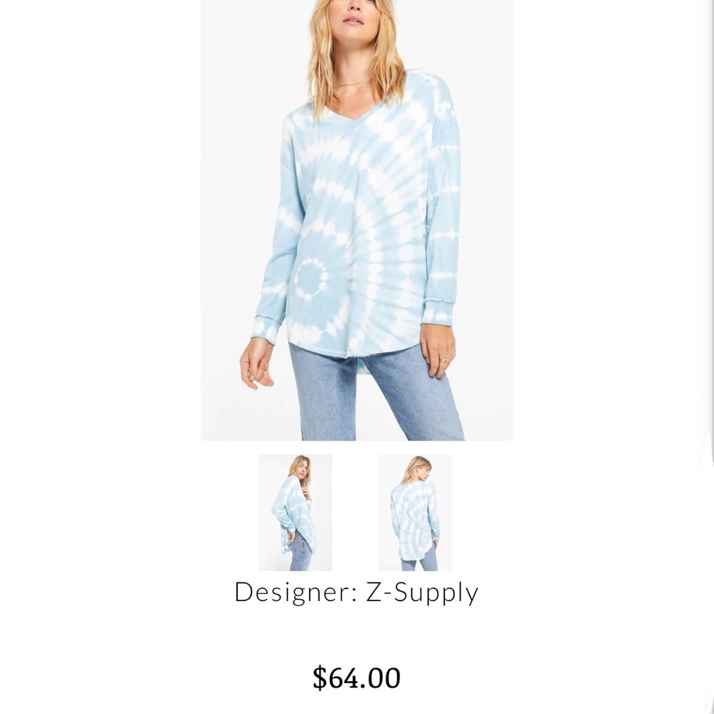 Z Supply V-Neck Tie-Dye Weekender
